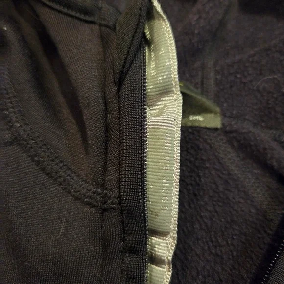 Eddie Bauer Womens Size Medium Black Full Zip Fleece Lined Hoodie Jacket - Picture 7 of 10